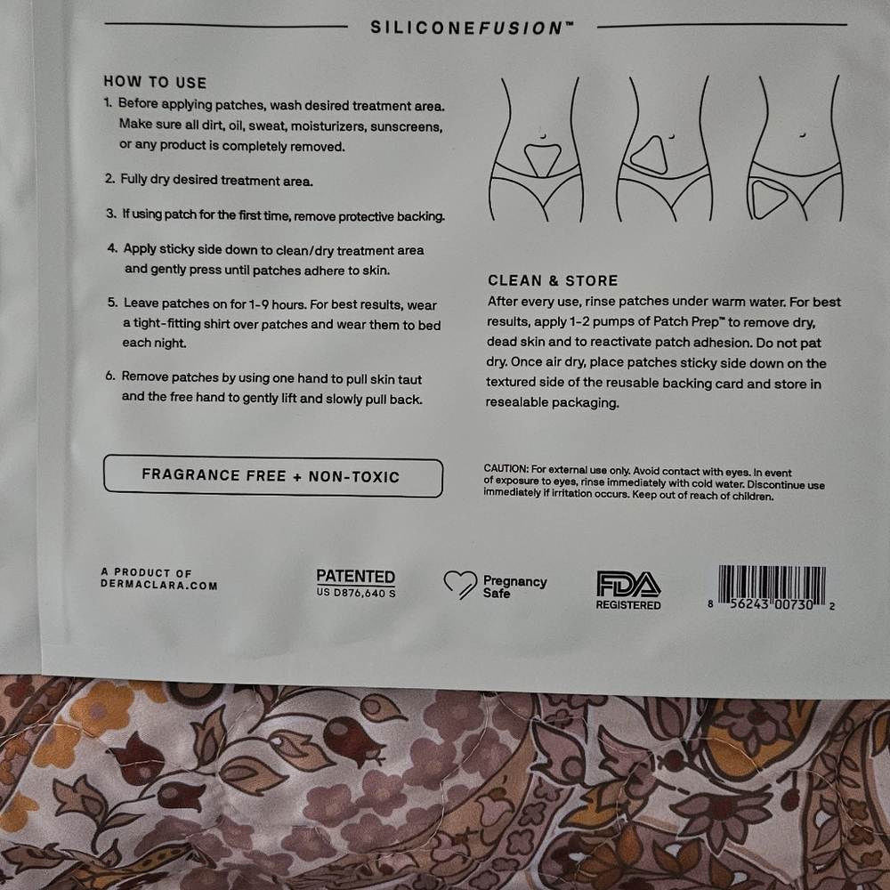 Dermaclara Silicon Stretchmark Patches